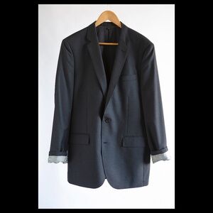 J. Crew 2 Button Sport Jacket/42L/100% Wool with Silk Lining